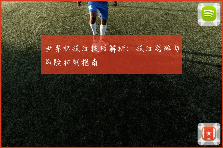 世界杯投注技巧解析：投注思路与风险控制指南